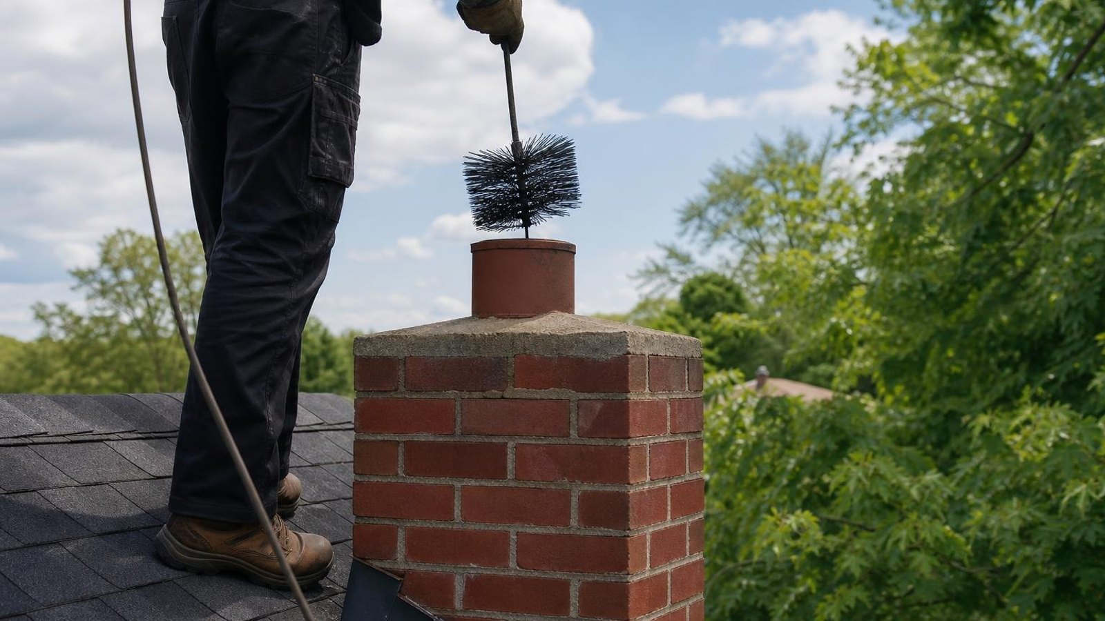 Practical chimney sweep & inspection in Metuchen