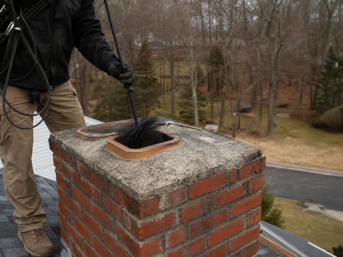Curtiss Chimney Repair work in Metuchen